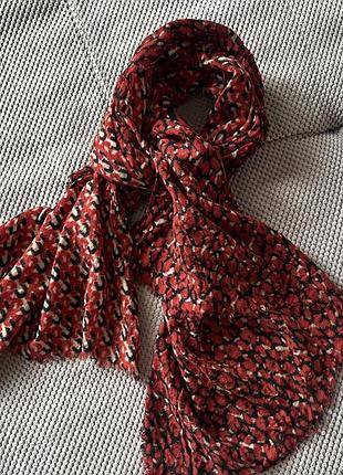 Гарний вовняний шарф beck sondergaard 100% wool