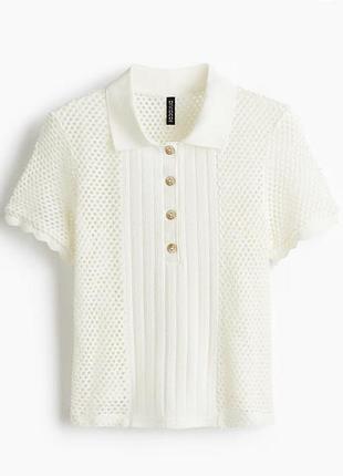Поло молочне h&m