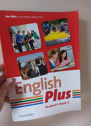 Учебник english plus student's book 2