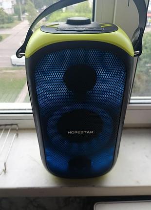 Мощный звук и взрывной бас: продам hopestar party 300 (80w)
