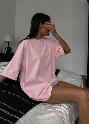 Те самые футболки со стразами с pinterest ❤️выполнены из натуральной дышащей ткани 🫶🏻