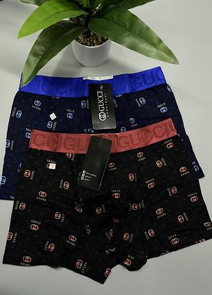 Набір чоловічих боксерів gucci 2 шт