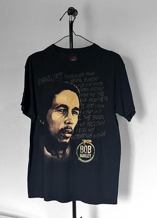 Футболка vintage zion rootwear x bob marley 2007 men's t-shirt