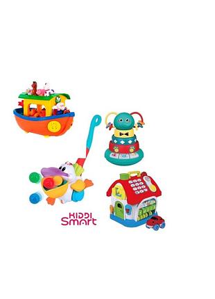 Розвиваючи іграшки для малюків kiddi smart kiddieland ковчег ноя трактор фермера мультицентр