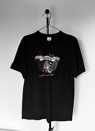 Футболка vintage fruit of the loom x harley davidson charity-tour 2010 men's t-shirt