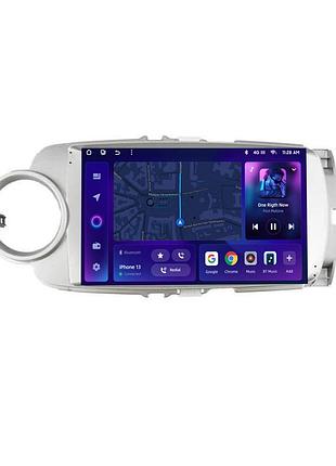 Штатна магнітола ams moss m3 4+32 gb toyota yaris vios 2012-2017 silver 9"