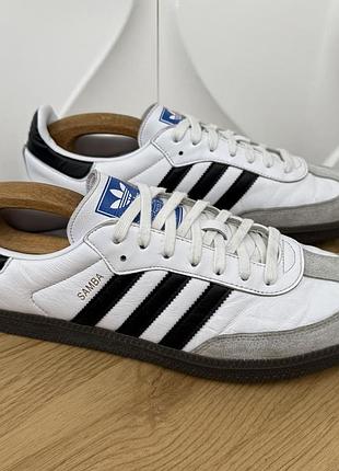 Оригінальні шкіряні кросівки кеди adidas samba