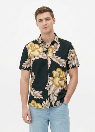 1+1=3! чоловіча гавайська сорочка гавайка primark