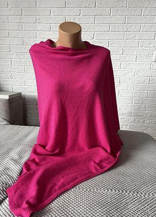 Рожеве плече з вовни та кашеміру cashmere collection italy