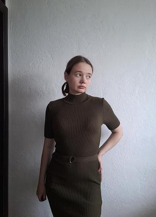 Платье, теплое, мини