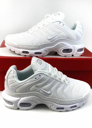 Nike tn premium white