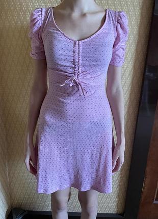Літня сукня у горох,polka dot