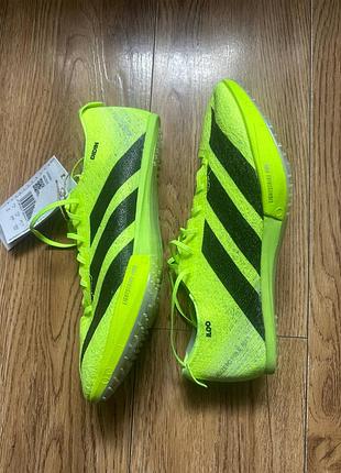 Шиповки adidas adizero prime sp 3 strung. розмір 41 на 26 см. шиповки для спринту 100-400 м легка атлетика