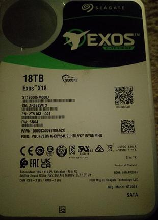 Exos 18tb exos x18