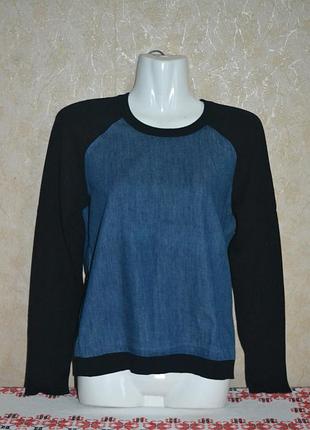 Кофта / реглан / лонгслив / джинс / джинсовый armani exchange