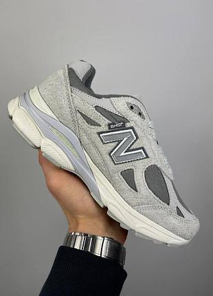 Жіночі кросівки new balance 990v3 x levi’s elephant skin