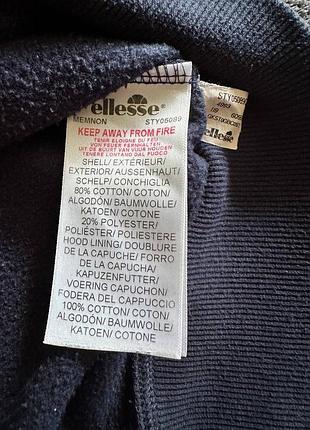 Худи ellesse темно-синий оригинал 5