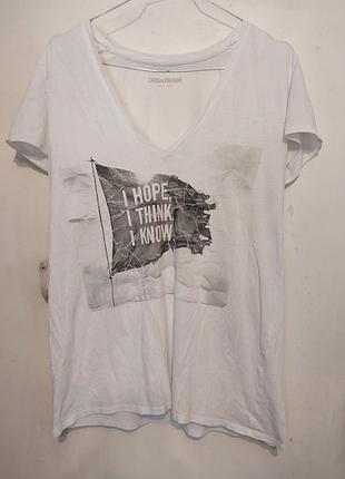 Футболка zadig & voltaire.