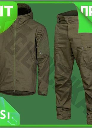 Ve костюм camotec stalker 3.0 new version canvas тактический демисезонный оливковый для охранных струк n6w_ver