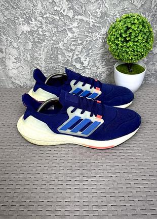 Adidas ultra boost кроссовки 44 размер спортивные синие