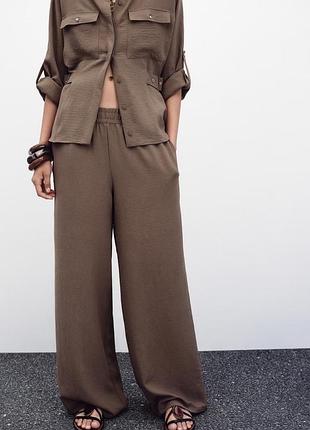 Широкі брюки zara
