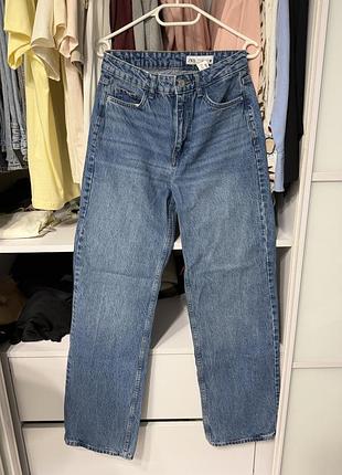 Джинси zara wide leg