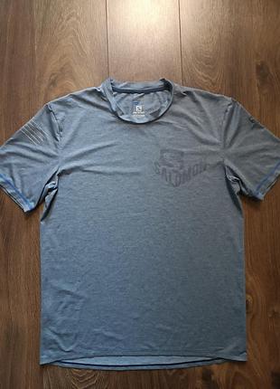 Мужская футболка salomon pulse ss tee размер l