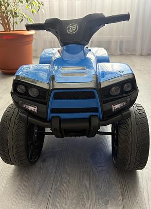 Дитячий електро квадроцикл bambi m 3893el-4 синій
