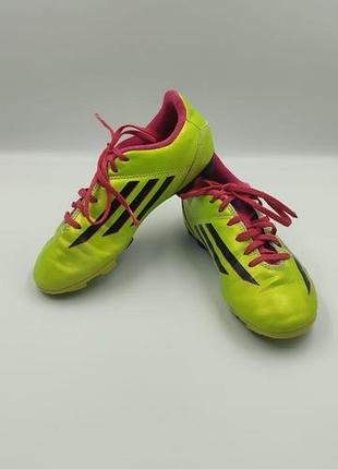 ⚽ adidas f10 — профессиональные детские футбольные бутсы / футзалки размер 33