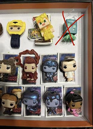 Kinder joy stranger thing, minecraft, harry potter 3