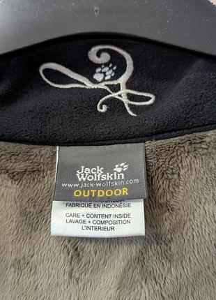 Jack wolfskin softshell куртка жіноча утеплена флісом outdoor оригінал m 40 3