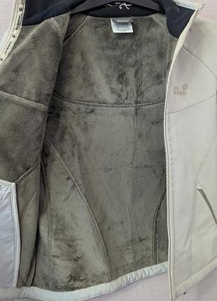 Jack wolfskin softshell куртка жіноча утеплена флісом outdoor оригінал m 40 6