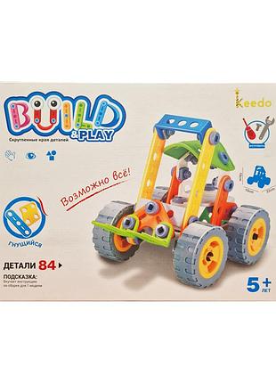 Конструктор build&amp;play "навантажувач"  84 елементи 3