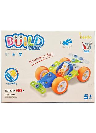 Конструктор build&amp;play "спорткар" , 57 елемента