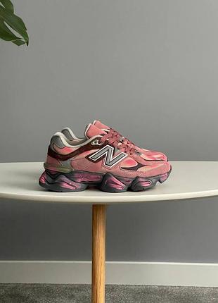Жіночі кросівки new balance 9060 pink custom u9060tru