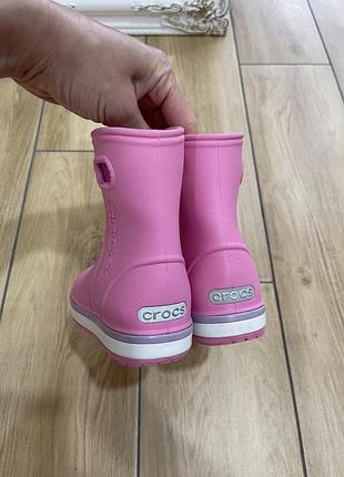 Дитячі чобітки для дівчинки crocs c6 2
