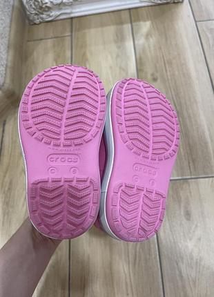 Дитячі чобітки для дівчинки crocs c6 4