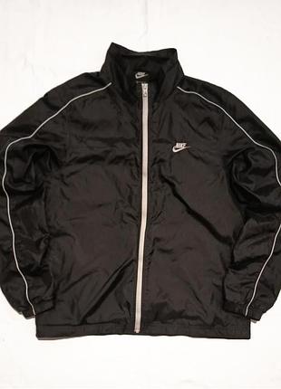 Нейлонова зіп олімпійка nike. drill y2k vintage adidas originals lacoste neylon fred perry sergio tacchini kappa champion stone island