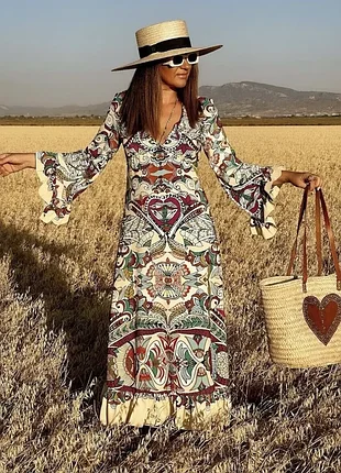 Zara невероятное платье рs