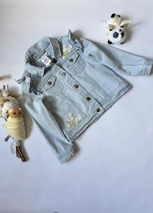 🌼 cupcakes and cashmere джинсова куртка 3-4 роки (104 см) 🌼