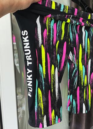 Плавки джамери професійні funky trunks lippie launch (розмір s / 32) 4