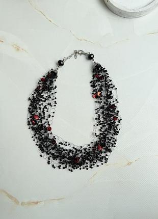 Чорне кольє 3