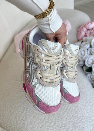 Asics gel nyc cream pink