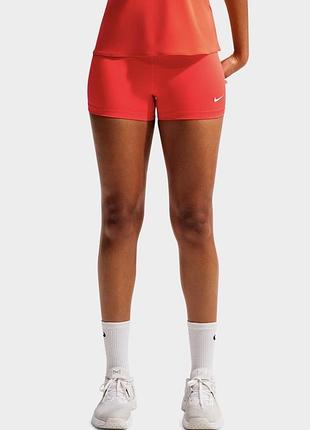 Жіночі шорти шортики nike s/m рожеві з чорним по бокам сітка