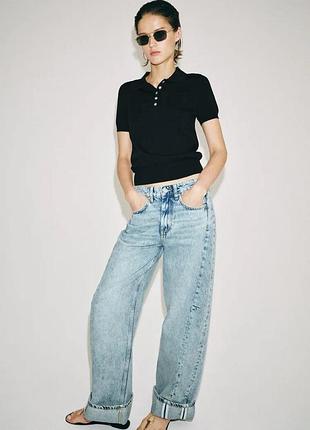 Джинсы zw collection relaxed с низкой посадкой