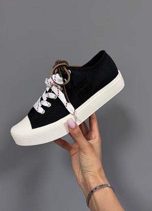 💕 жіночі кросівки mi u mi u| washed denim black
