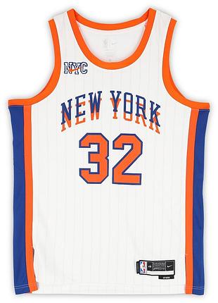 New york knicks nike 2025/26 city edition swingman jersey - white - karl-anthony towns size 48 ( xl )