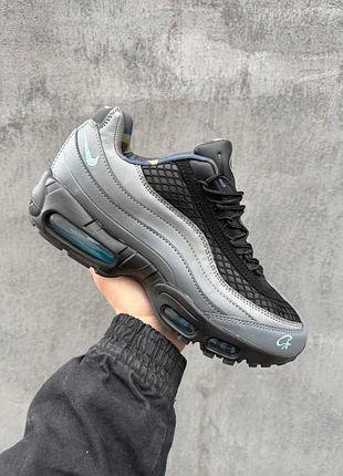 Кросівки nike air max 95 corteiz "aegean storm"