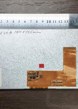Дисплей китай 100x165 40pin p/n: t7640b