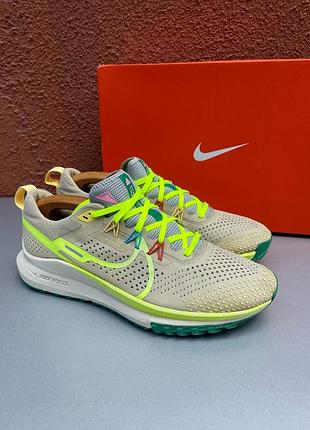 Оригінальні чоловічі бігові кросівки nike react pegasus trail 4 45 розмір 29 см